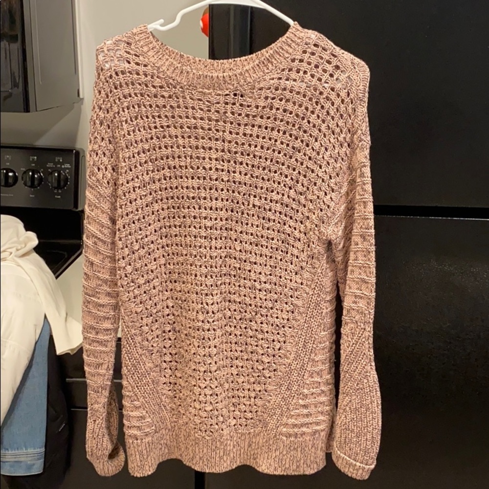 Knit gap sweater